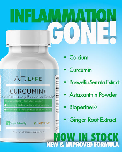 Curcumin+ | Anti-Inflammatory Response Complex