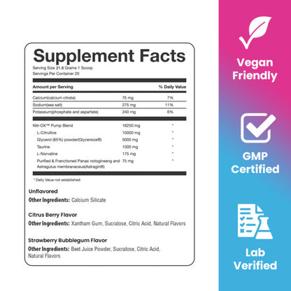 NITR-OX | Pump Formula Upgraded