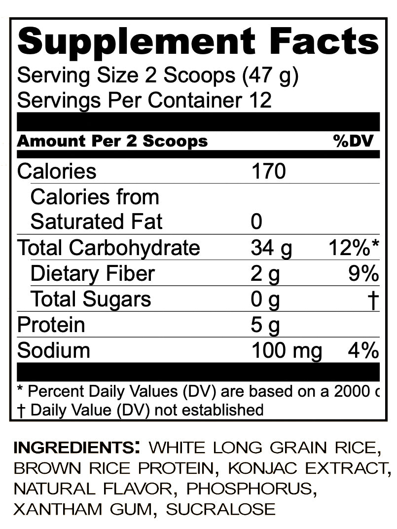 Hangry Joes - Hot Rice Cereal: More Food Less Calories